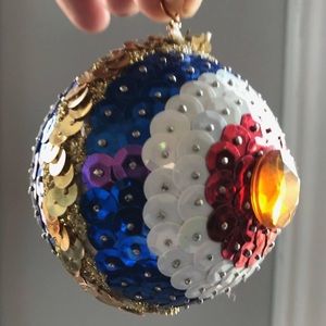 Hand made Christmas balls